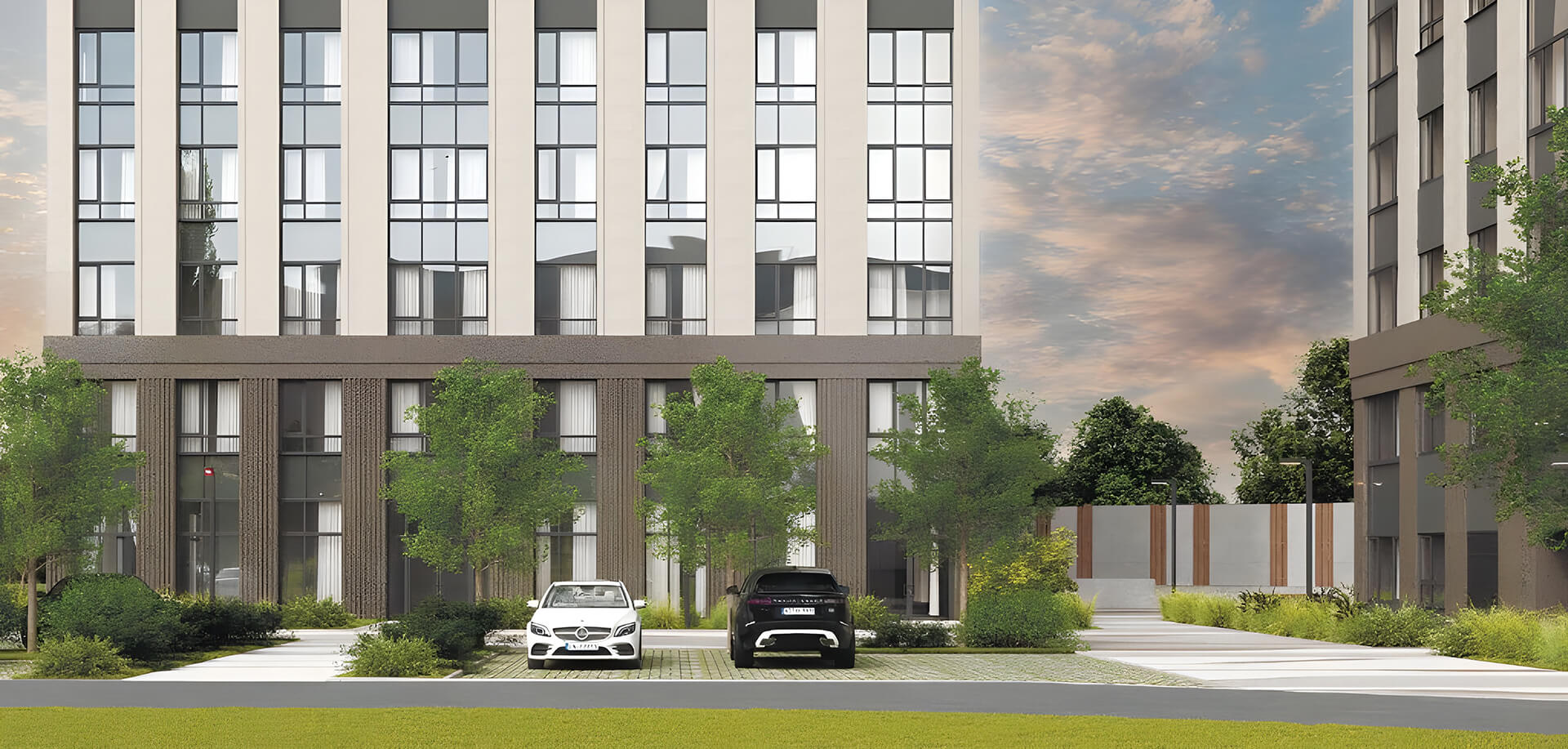 Благоустройство ЖК «ОМ Мичуринский»