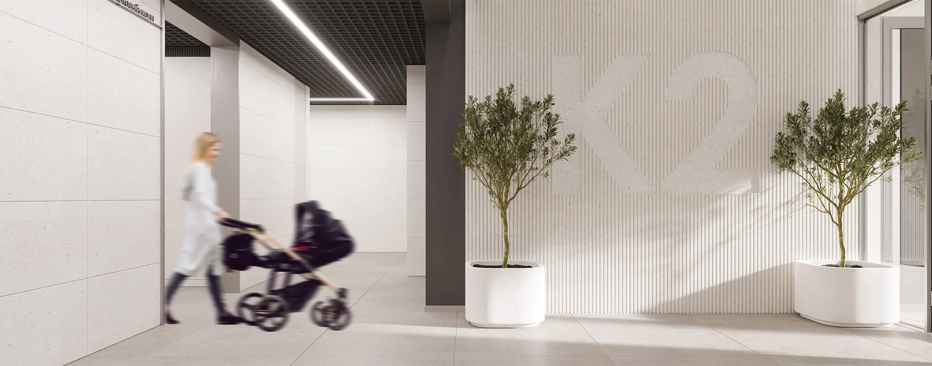 Лобби ЖК «ОМ Мичуринский»